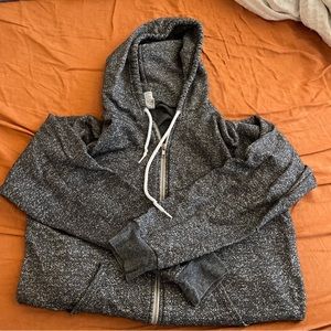 Heather Grey American Apparel Zip Up